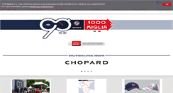 Desktop Screenshot of 1000miglia.it